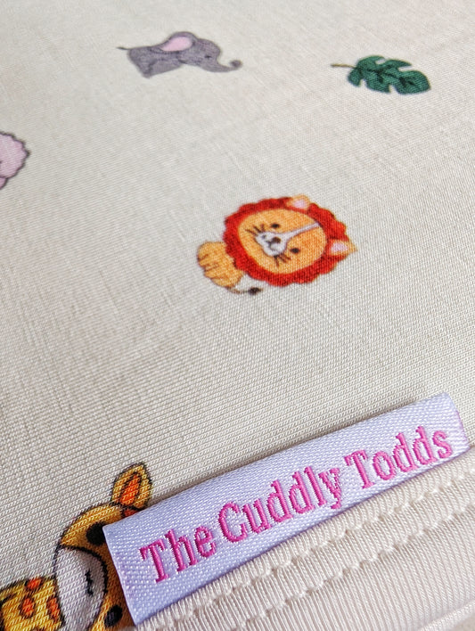 Double Layer Bamboo Blanket (Safari🌿)