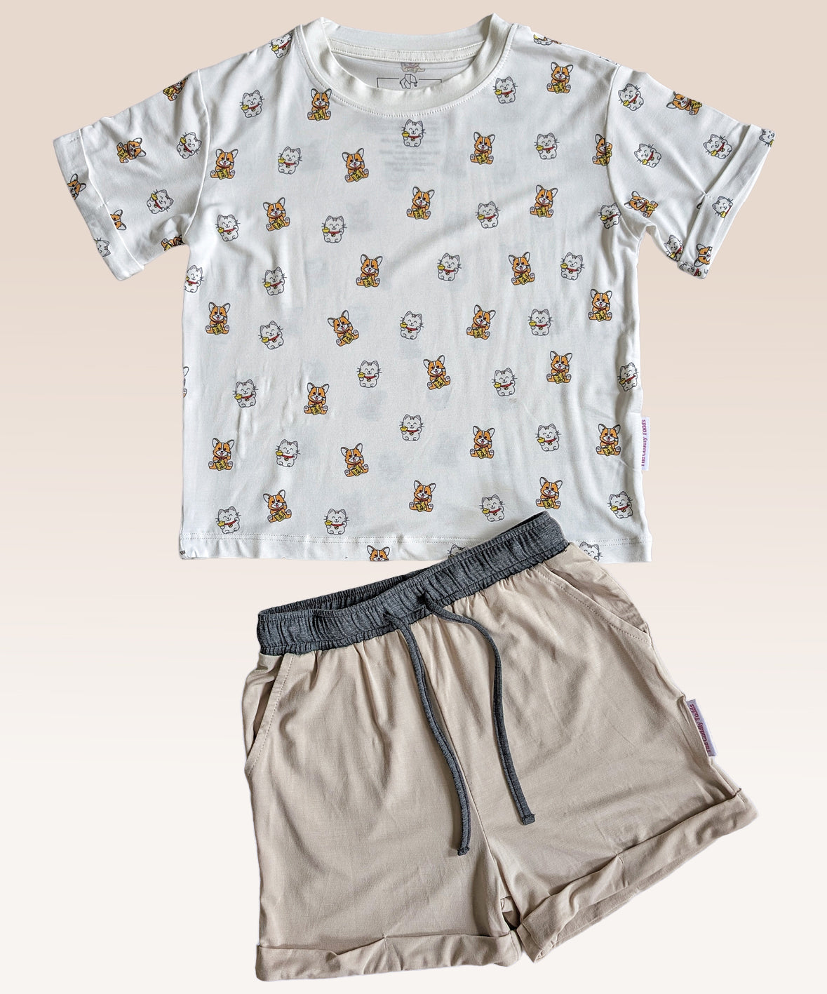 Bamboo 2-Piece Daywear Set (Lucky Pets🍀)