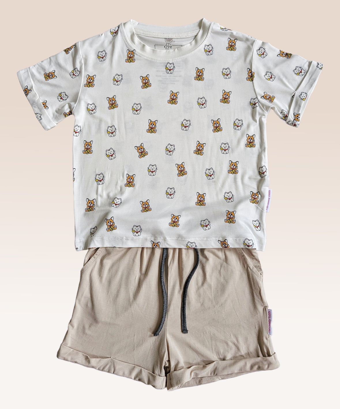 Bamboo 2-Piece Daywear Set (Lucky Pets🍀)