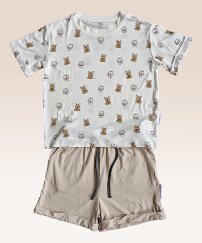 Bamboo 2-Piece Daywear Set (Lucky Pets🍀)