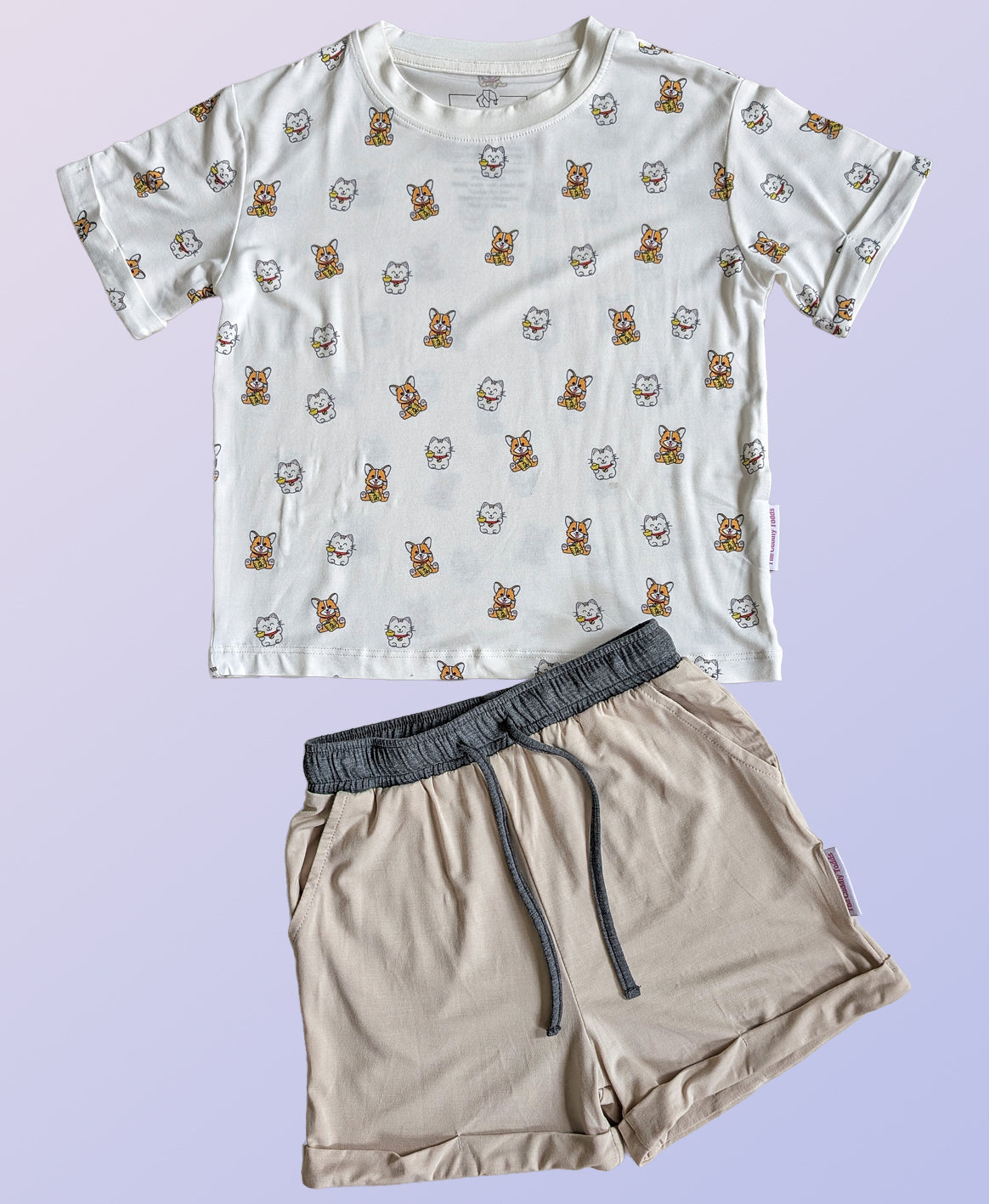 Bamboo 2-Piece Daywear Set (Lucky Pets🍀)