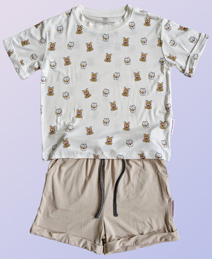 Bamboo 2-Piece Daywear Set (Lucky Pets🍀)