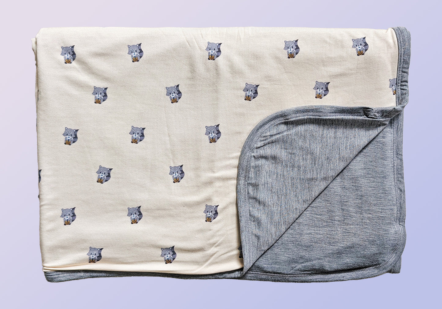 Double Layer Bamboo Blanket (Raccoon❤️BBT)