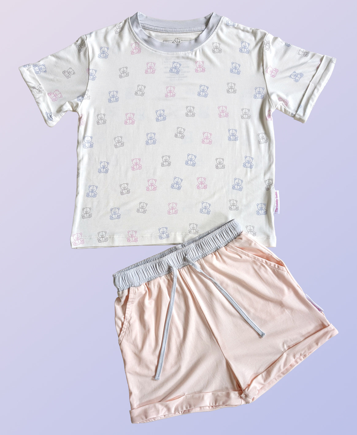Bamboo 2-Piece Daywear Set (Teddy Bear🧸)