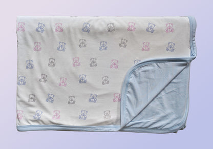 Double Layer Bamboo Blanket (Teddy Bear🧸)